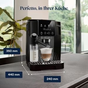 Espressor automat DeLonghi Magnifica Start ECAM22260BG LatteCrema 4 bauturi One-Touch Negru-Gri - Img 7