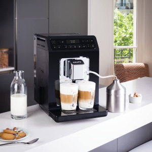 Espressor automat Krups Evidence EA8918 OLED 12 bauturi functie cappuccino negru - Img 6