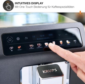 Espressor automat Krups Evidence One EA895N10 Negru Sistem Latte Display color - Img 3