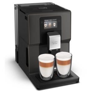Espressor automat Krups Intuition Preference EA872B Touchscreen 35 11 bauturi Sistem One Touch Cappuccino Negru