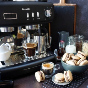 Espressor Breville Barista Max VCF152X Rasnita Integrata Functie de Spumare Lapte Timer de Precizie 15 Bari Negru - Img 8