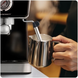 Espressor cafea Berdsen - 1,5 L, 1350 W, 20 Bar, Negru - Img 9
