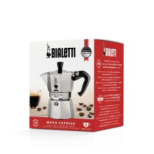 Espressor cafea Bialetti Moka Express, 2 cesti, 90 ml, argintiunegru - Img 5