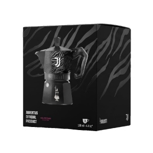 Espressor cafea Bialetti Moka Express Juventus, 3 cesti, aluminiu, argintiu - Img 5