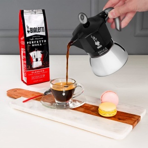 Espressor cafea Bialetti Moka Induction, 6 cesti, negru, pentru toate tipurile de plite - Img 2