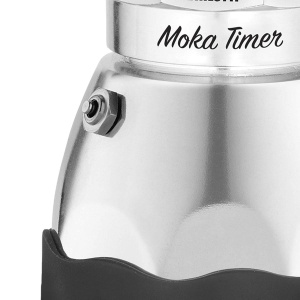 Espressor cafea Bialetti Moka Timer, 3 cesti, 365 W, negru - Img 3