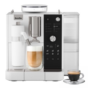 Espressor cafea Breville Prima Latte AutoLuxe, 12 setari, alb - Img 1