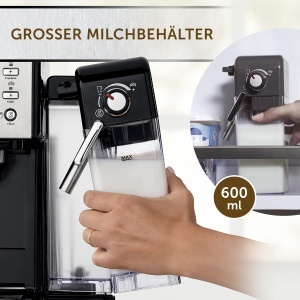Espressor cafea Breville Prima Latte II, 19-bar, argintiu, cu spumator de lapte - Img 5
