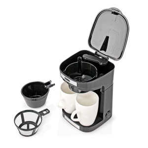 Espressor cafea Butler Compact, 0.25 L, 450 W, negru, 2 cani incluse - Img 7