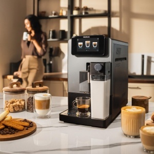 Espressor cafea Cecotec Superautomat Cremmaet Latte Art, 1500W, 19 Bar - Img 2