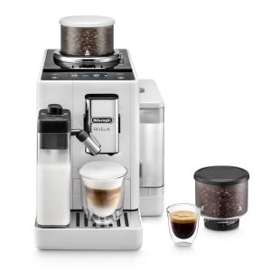 Espressor cafea DeLonghi Rivelia EXAM440.55.W, alb, 16 specialitati, touchscreen 3,5 - Img 4