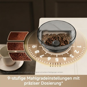 Espressor cafea Dreame Ecceluxe Master, 45 cesti, afisaj inteligent, 6 specialitati - Img 6