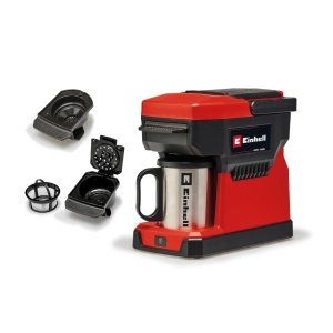 Espressor cafea Einhell TE-CF 18 Li-Solo, capacitate 240 ml, 2-in-1, portabil