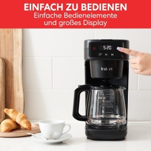 Espressor cafea Instant Infusion Brew, 12 cesti, programabil, cu filtru reutilizabil - Img 5