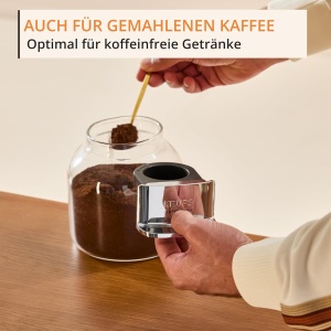Espressor cafea Krups Coffee Crush SA4028E0, 15 cm latime, negru, cu rasnita integrata - Img 8