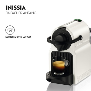 Espressor cafea Krups Inissia XN1001, 0.7L, 19 bari, Alb - Img 2