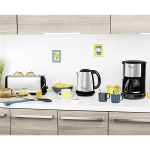 Espressor cafea Moulinex FG360811, 15 cesti, inox mat, negru - Img 4