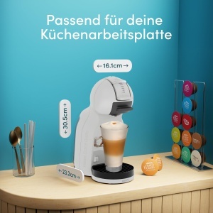 Espressor cafea NESCAFE Dolce Gusto Mini Me 2, 15 Bar, 0.8 L, Arctic Grey - Img 6