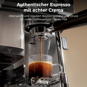 Espressor cafea Ninja Luxe ES301EU, 2-in-1, cu integrat mojar si spumator de lapte - Img 5