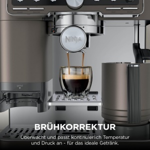 Espressor cafea Ninja Luxe Pro ES701EUBR, 3-in-1, cu sistem de spumare - Img 6