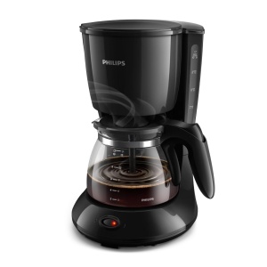 Espressor cafea Philips HD746120, 10-15 cesti, cu Aroma Swirl, albnegru