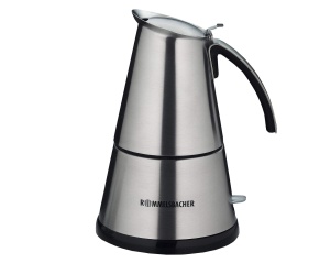 Espressor cafea Rommelsbacher EKO 366E, 3-6 cesti, inox, 365 W
