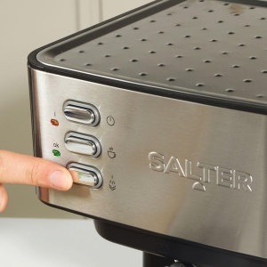Espressor cafea Salter cu pompa de 15 Bar, rezervor detasabil de 1,6 l, cu spumator de lapte - Img 6