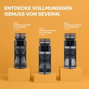 Espressor cafea Severin Filka, 2L, 1520W, Negru - Img 10