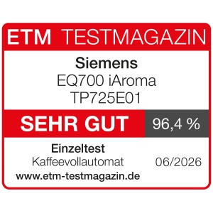 Espressor cafea Siemens EQ700i Aroma, 41 bauturi, touchscreen 5 inch, gri - Img 2