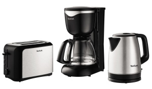 Espressor cafea Tefal CM3408, 600 W, 6 cesti, negruotel inoxidabil - Img 3