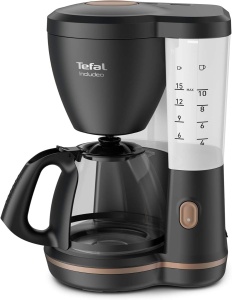 Espressor cafea Tefal Includeo, 1.25 l, 10-15 cesti, design ergonomic