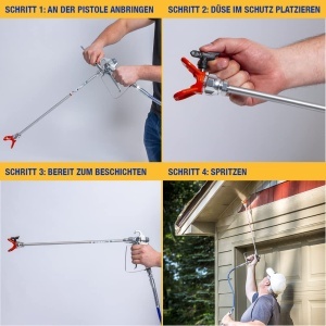 Extensie Graco RAC 5, 75 cm, pentru spray-uri Magnum A20, A30, A45, A60, A80, A100 - Img 8