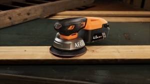 Exzenterschleifer AEG BEX18SBL-125-0, 18 V, 125 mm, Fara acumulator - Img 3