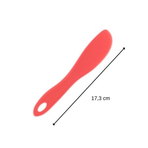 Fackelmann 40214 Spatula rosie din nylon 173 x 33 cm ideala pentru intins unt si gem - Img 3