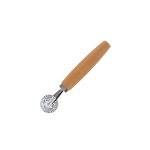 Fackelmann 40918 Roller pentru Ravioli si Produse de Patiserie Otel Inoxidabil si Lemn