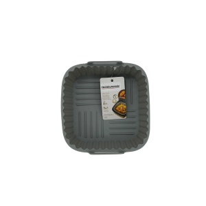 Fackelmann 42691 Forma din silicon pentru friteuza fara ulei gri 17x17x65 cm - Img 2