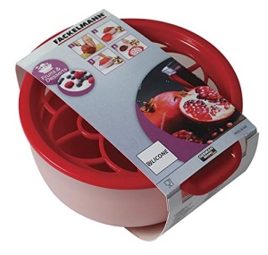 Fackelmann Granatapfelschneider 48376 Rosu Separare Usoara Boabe Silicon Antialunecare - Img 2
