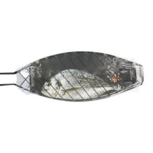 Fackelmann Grill pentru peste 60 cm otel cu antiaderenta si maner din lemn - Img 3