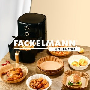 Fackelmann Hartie pentru Air Fryer 16 cm Antiaderenta Rezistenta la Temperaturi Inalte - Img 7