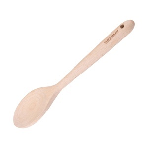 Fackelmann Lingura de lemn 28 cm din lemn de fag pentru vase cu strat antiaderent cu agatatoare - Img 1