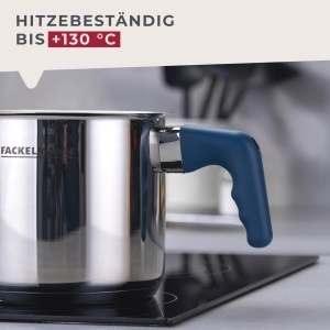 Fackelmann Milchtopf Essential 14 cm Otel Inoxidabil Maner Ergonomic - Img 4