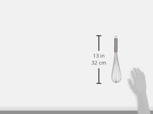 Fackelmann Schneebesen 325 cm Tel din otel inoxidabil Argintiu Spalare la masina - Img 5