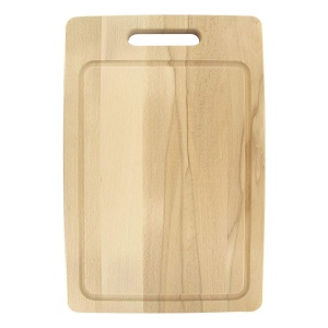 Fackelmann Schneidebrett Buche 44x30x2 cm Lemn de Fag cu Canal pentru Suc