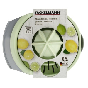FACKELMANN Storcator de lamaie, lemn, gri deschis/verde menta, 170x140x60 mm - Img 7