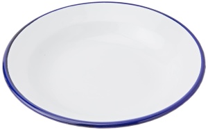 Farfurie Ibili 912922, alba, 22 cm, din otel