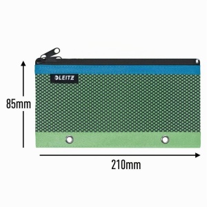 Federtasca Leitz Urban Chic 2 Fach, Verde, 205 x 115 mm - Img 2