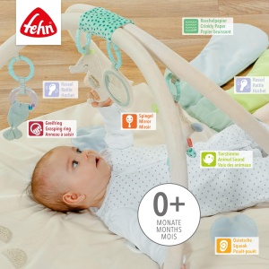 Fehn 3-D Activity Decke Oktopus 054149 5 Jucarii Detasabile 120x80 cm - Img 3