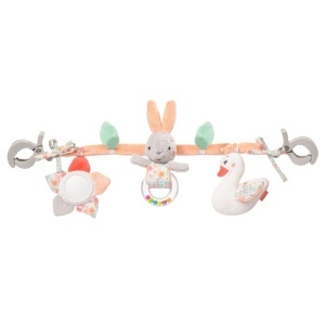Fehn Kinderwagenkette Schwanensee Jucarie pentru Carucior Figuri Interactive 45 cm - Img 4