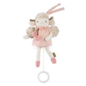 Fehn Mini-Spieluhr Fee 045017 Jucarie muzicala pentru somn bebelusi Glow-in-the-dark Melodie Schwanensee