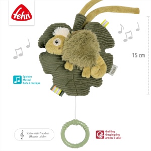 Fehn Spieluhr Chameleon 042030 Jucarie muzicala pentru bebelusi cu melodie linistitoare - Img 5